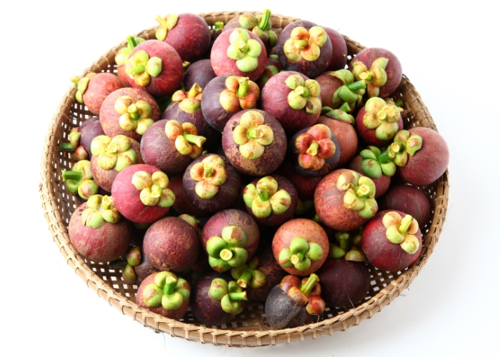 Fattah mangosteen - in a nampan